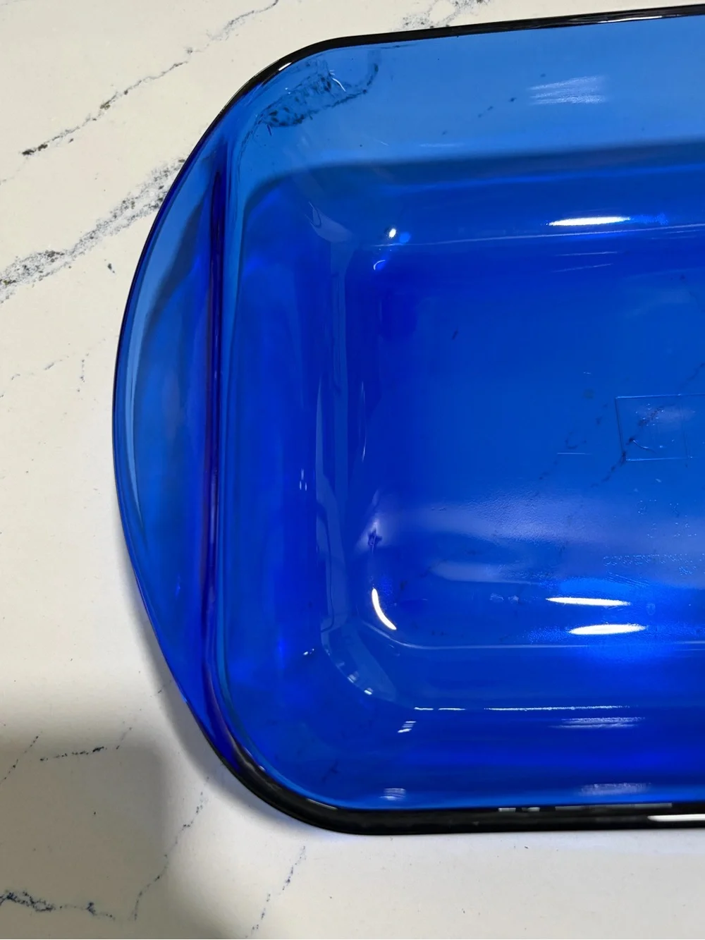 Anchor Hocking Cobalt Blue 9 by 13 lasagna baking dish